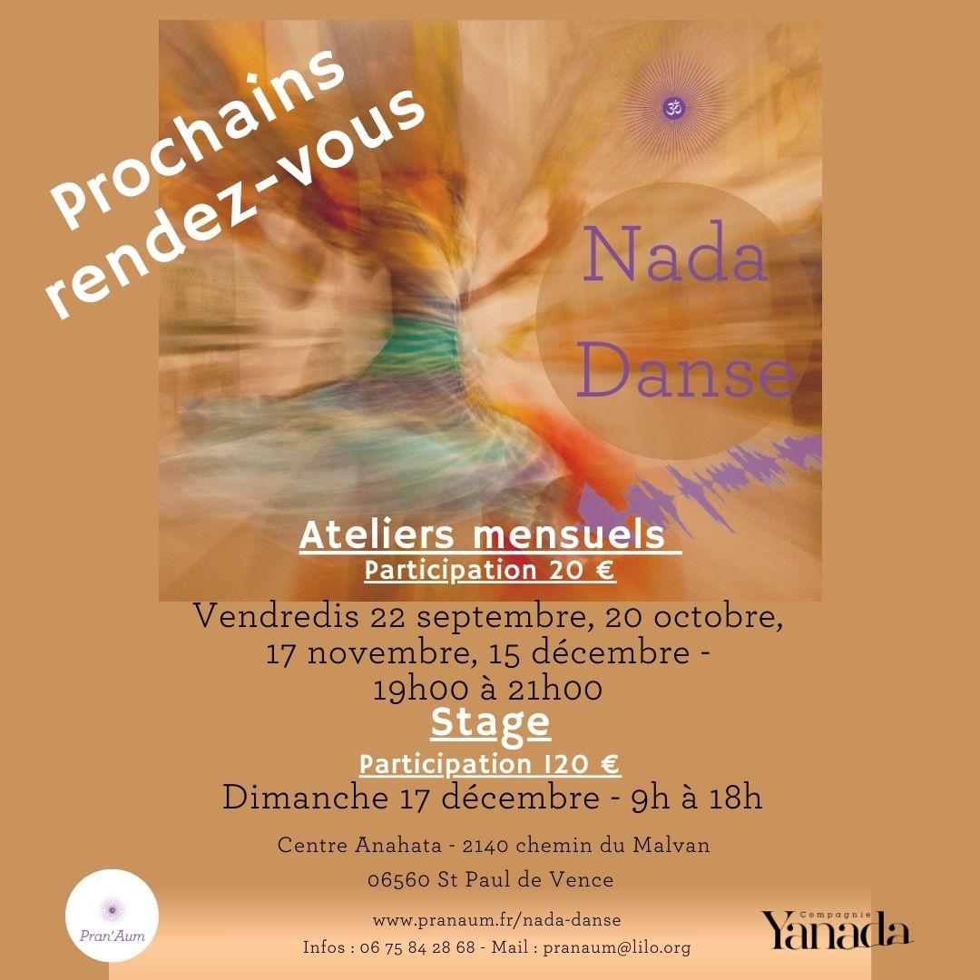 Nada Danse rentrée 2023