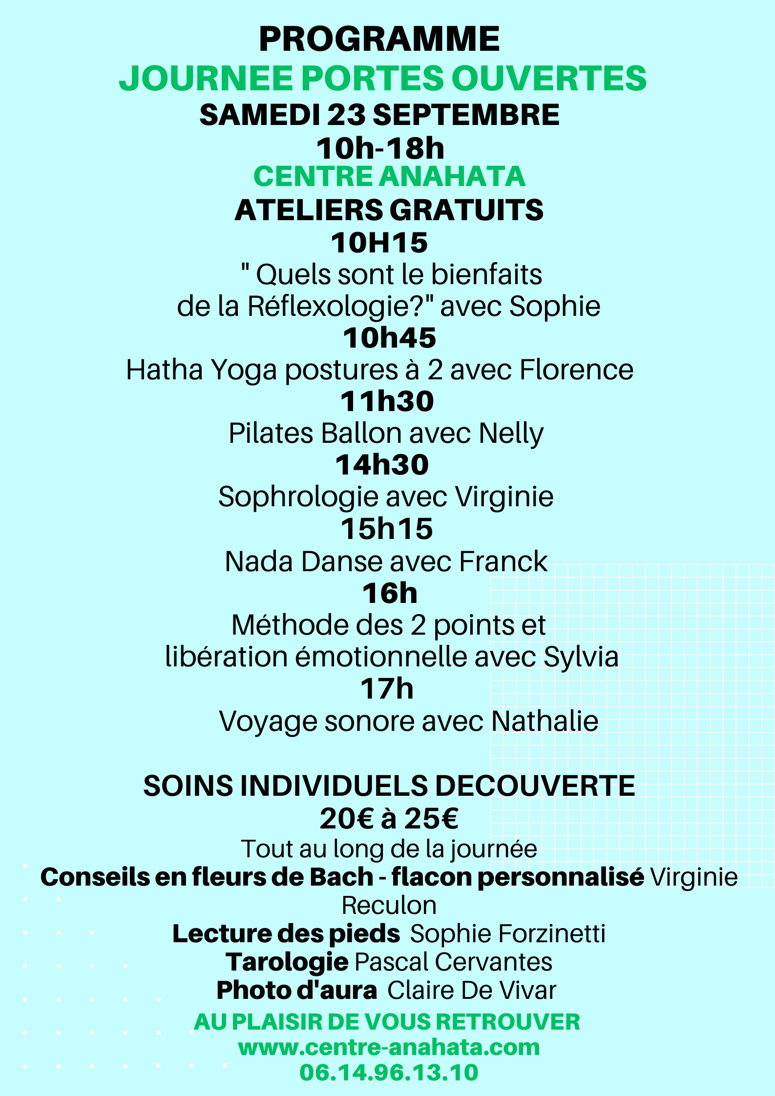prog portes ouvertes Anahata 2023